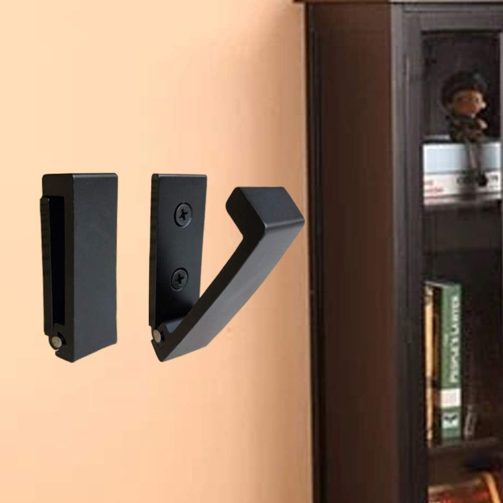Folding Coat Hooks, 5Pcs Wall Hooks for Hanging Coat Towel Hooks Hardware Heavy - Image 3