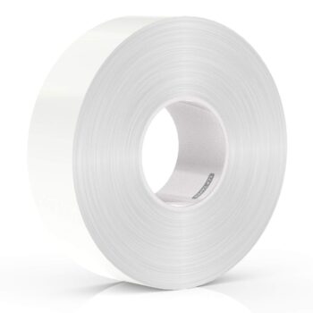 Double Sided White Carpet Tape 1.5 Inches x 20 Yards Multiple Residue Free