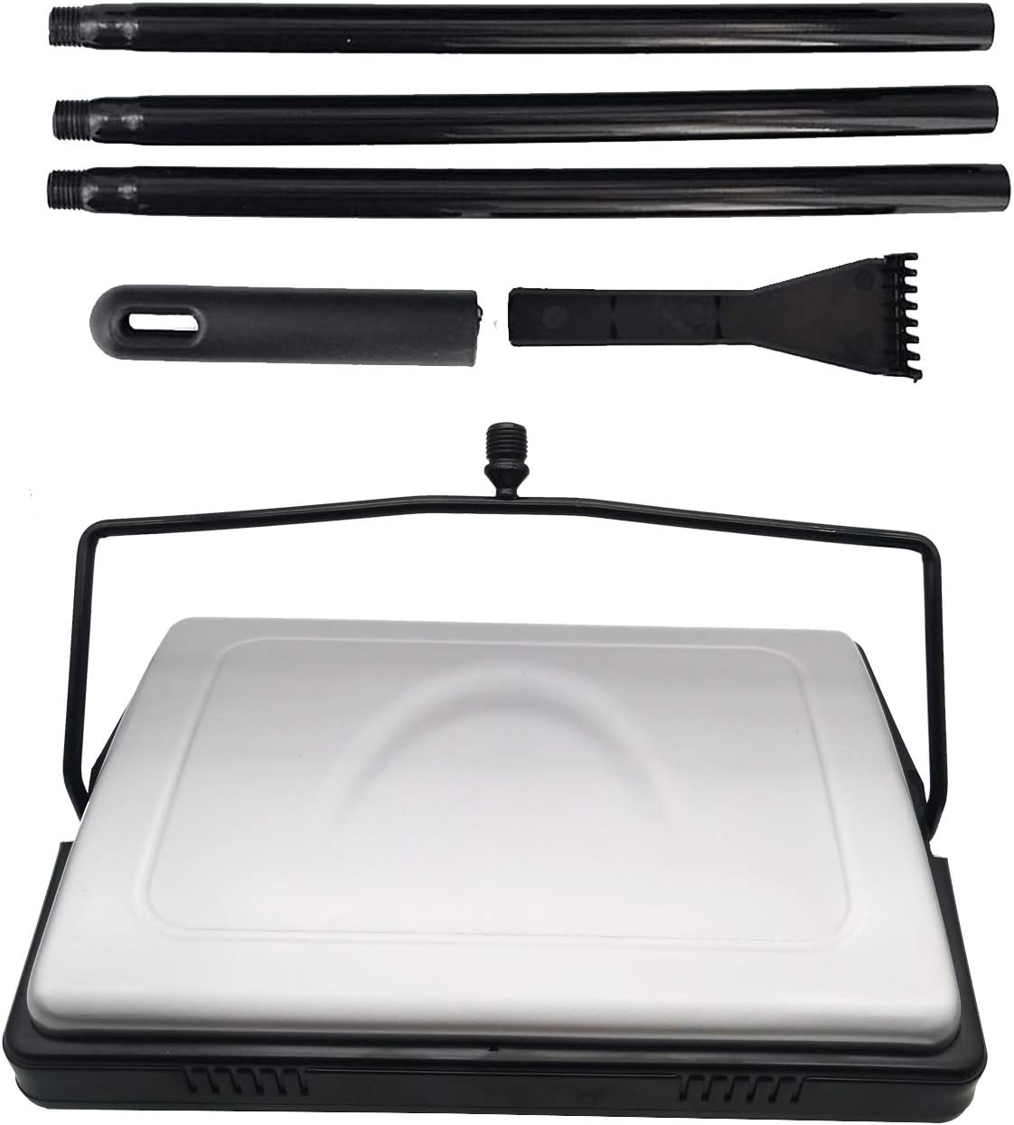 Quiet Carpet Sweeper, Floor Sweeper with Pig-Bristles, Suitable for Carpet - Image 2