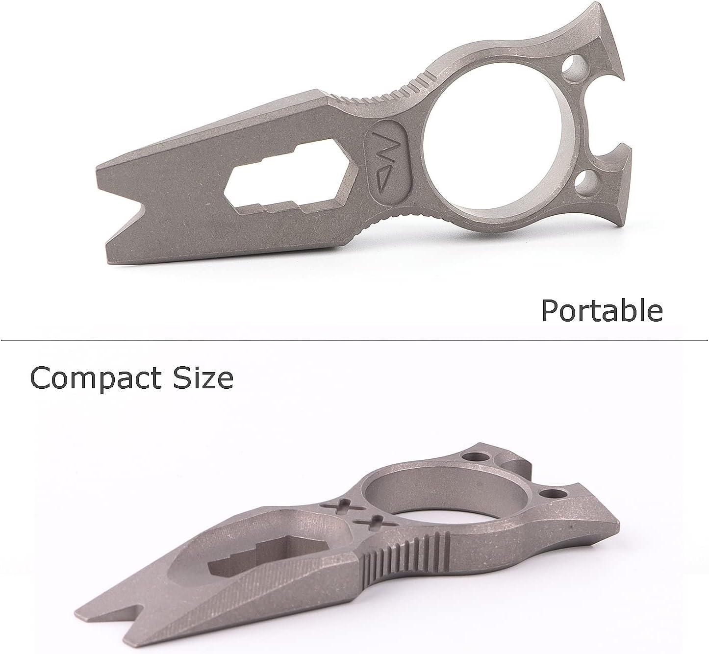 EDC Multi Tool with Wrench Bottle Opener Pry Bar Function Mini Portable - Image 6
