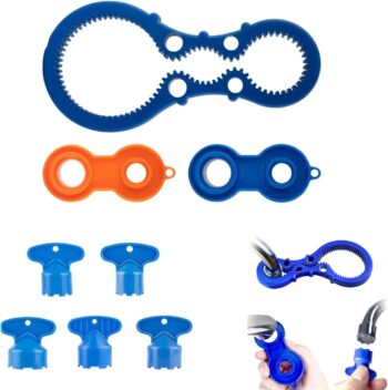 8 Pcs Aerator Key Faucet Removal Tool Set, Wrench with Housing Tool