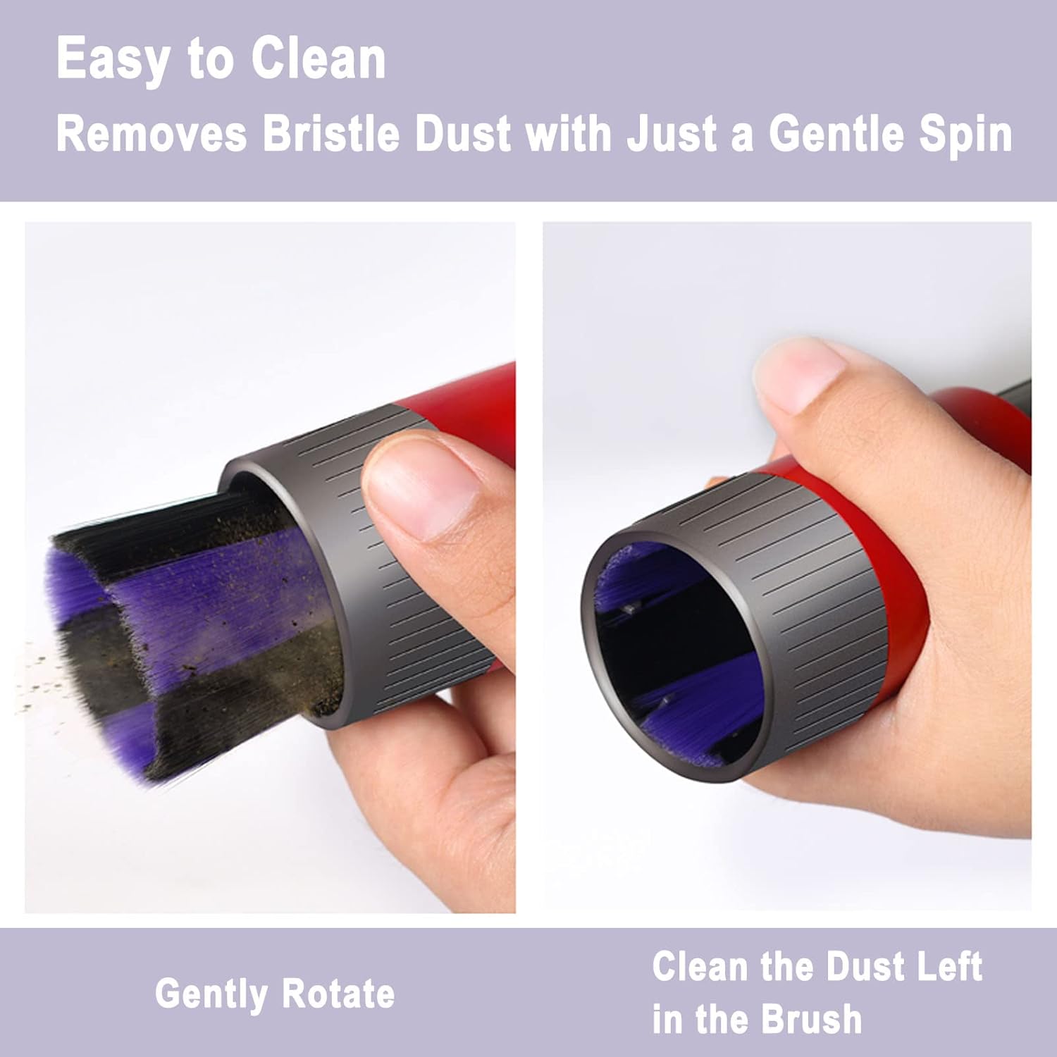 V8 V10 Traceless Dust Brush Compatible for Dyson V7 V11 V15 Vacuum Cleaner - Image 7