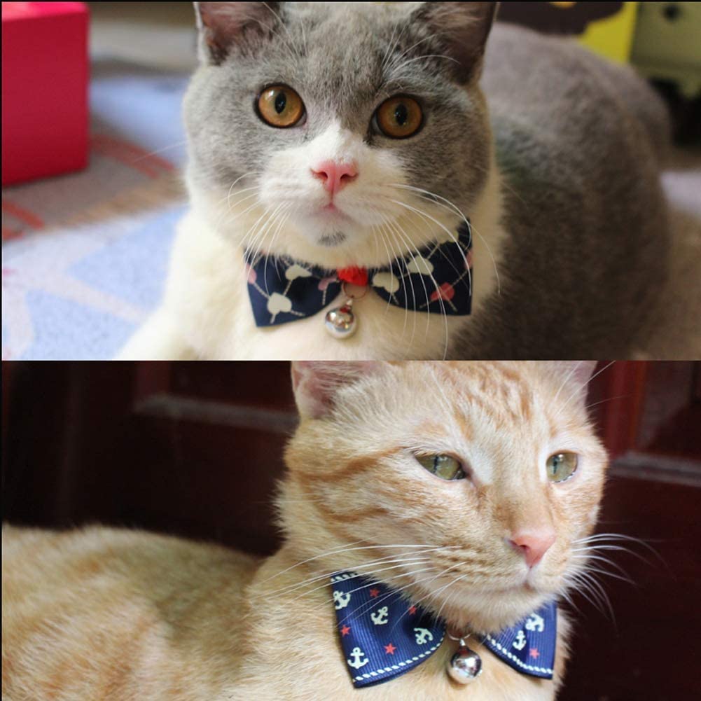 Dog Collar Bells 6PCs Cat Collar Bells Copper Bell Training Charm for Pet Cat - Image 4