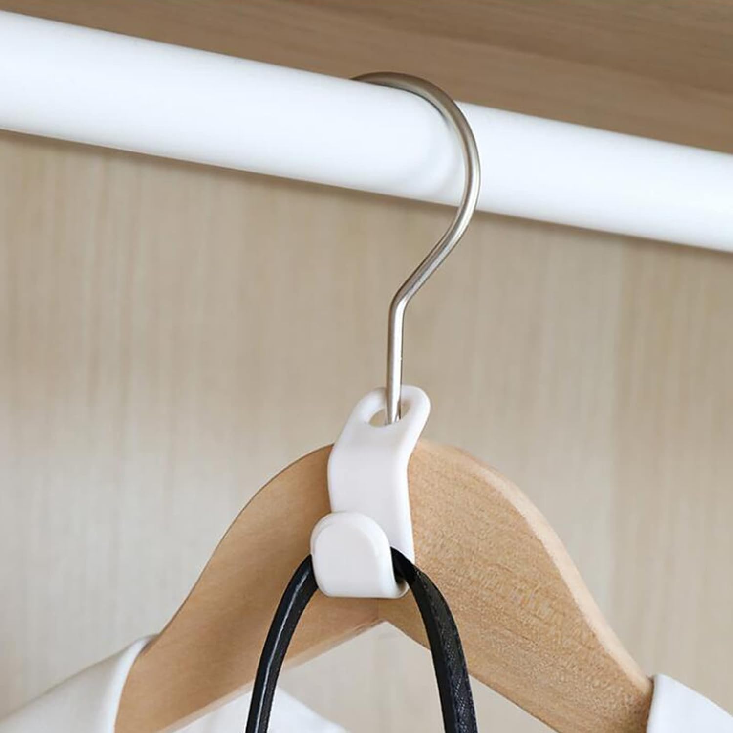 50PCS Clothes Hanger Connector Hooks Cascading Hangers Space Saving Organizer - Image 3