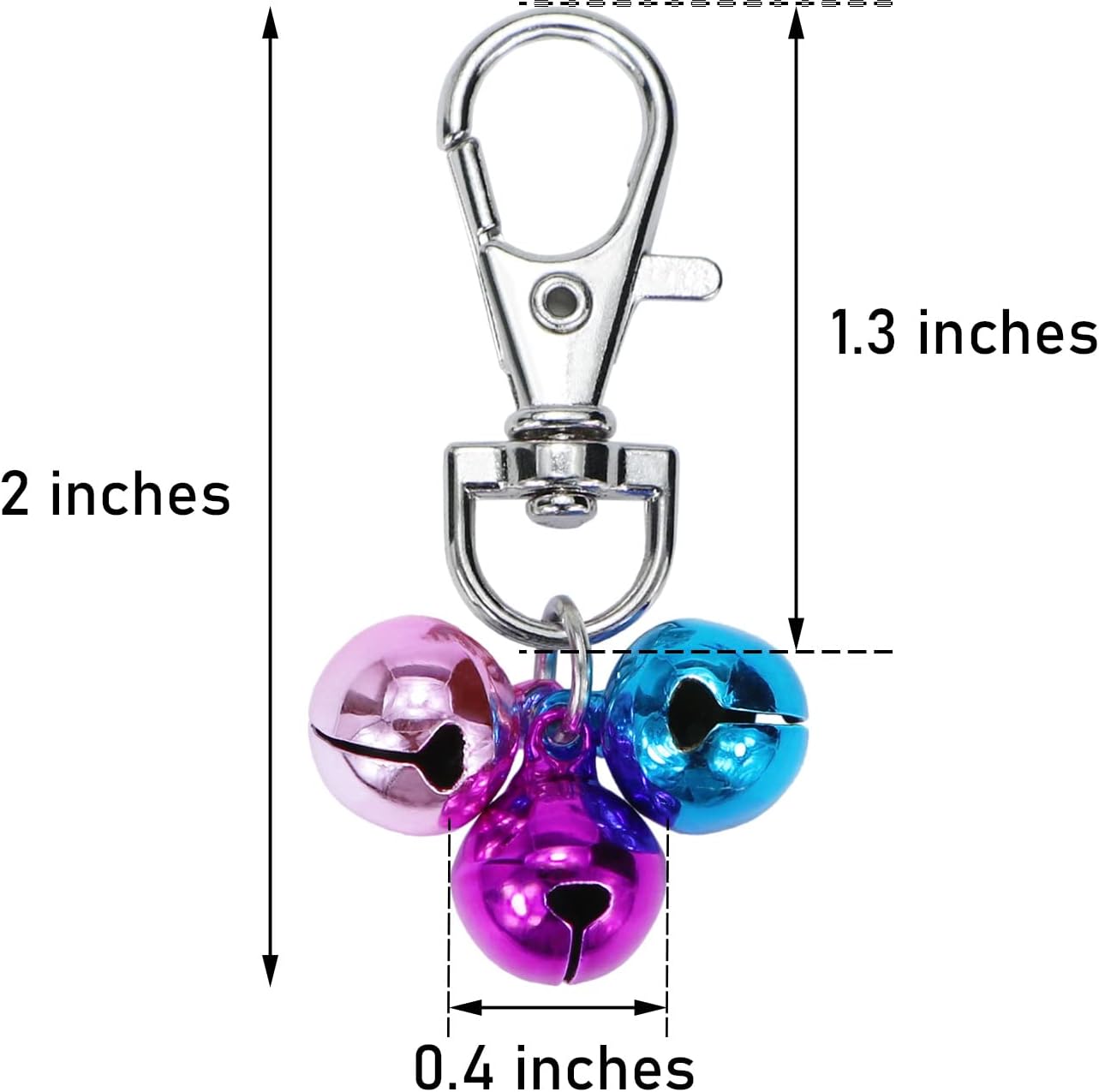 Cat Collar Bells Loud Dog Bell Training Charm Pendants for Pet Puppy Kitty - Image 7