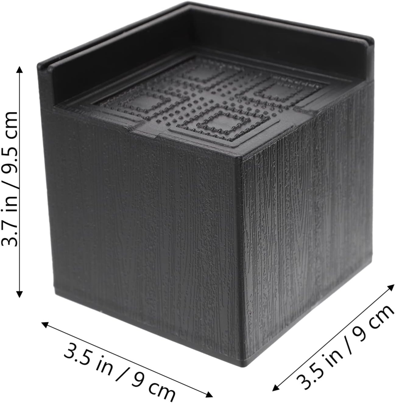 4pcs Furniture Risers Rubber Bed Risers Square Chair Table Risers Height - Image 3