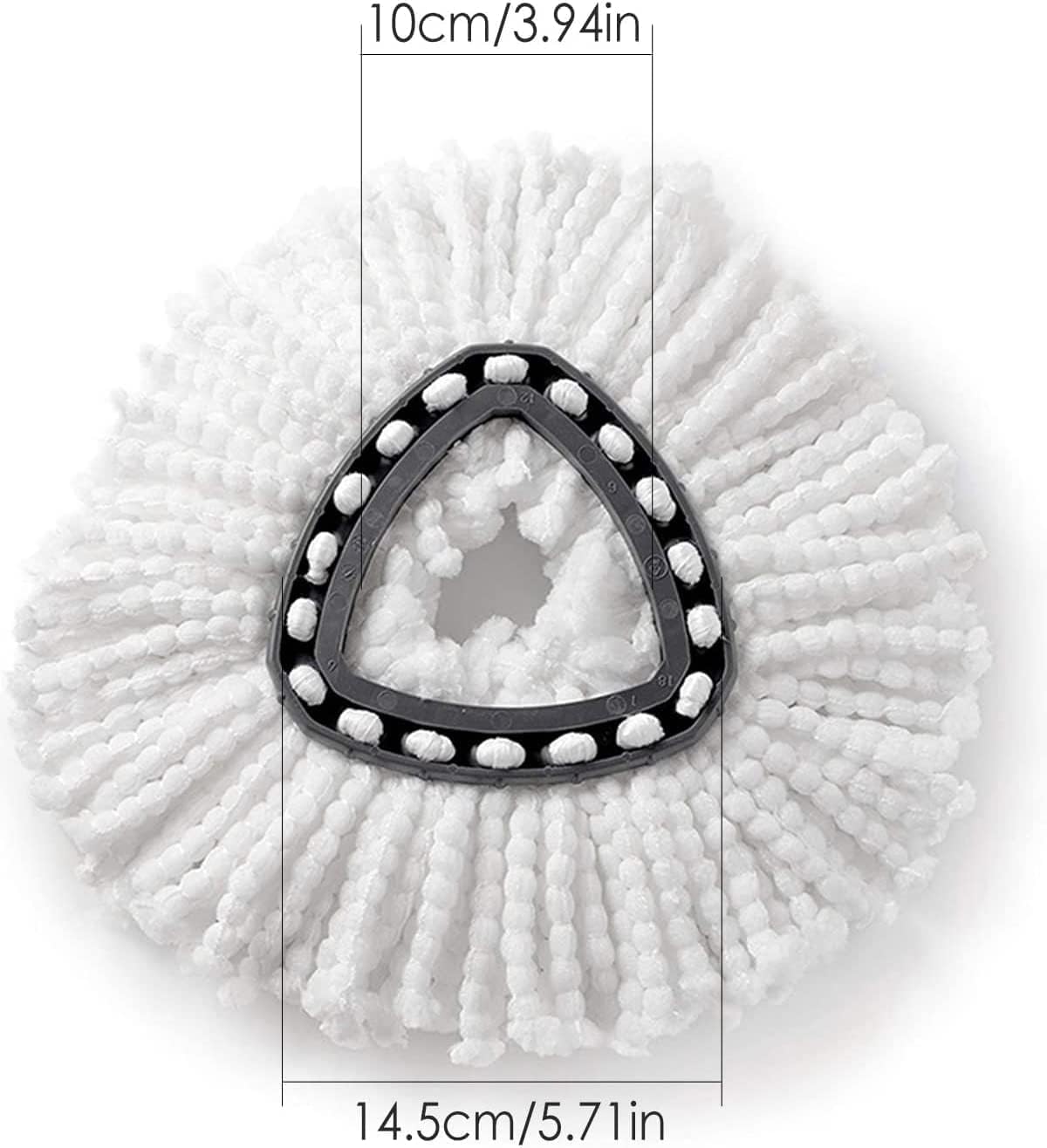 5 Pack Mop Replacement Heads, Spin Mop Replacement Head Mop Refill Compatible - Image 4