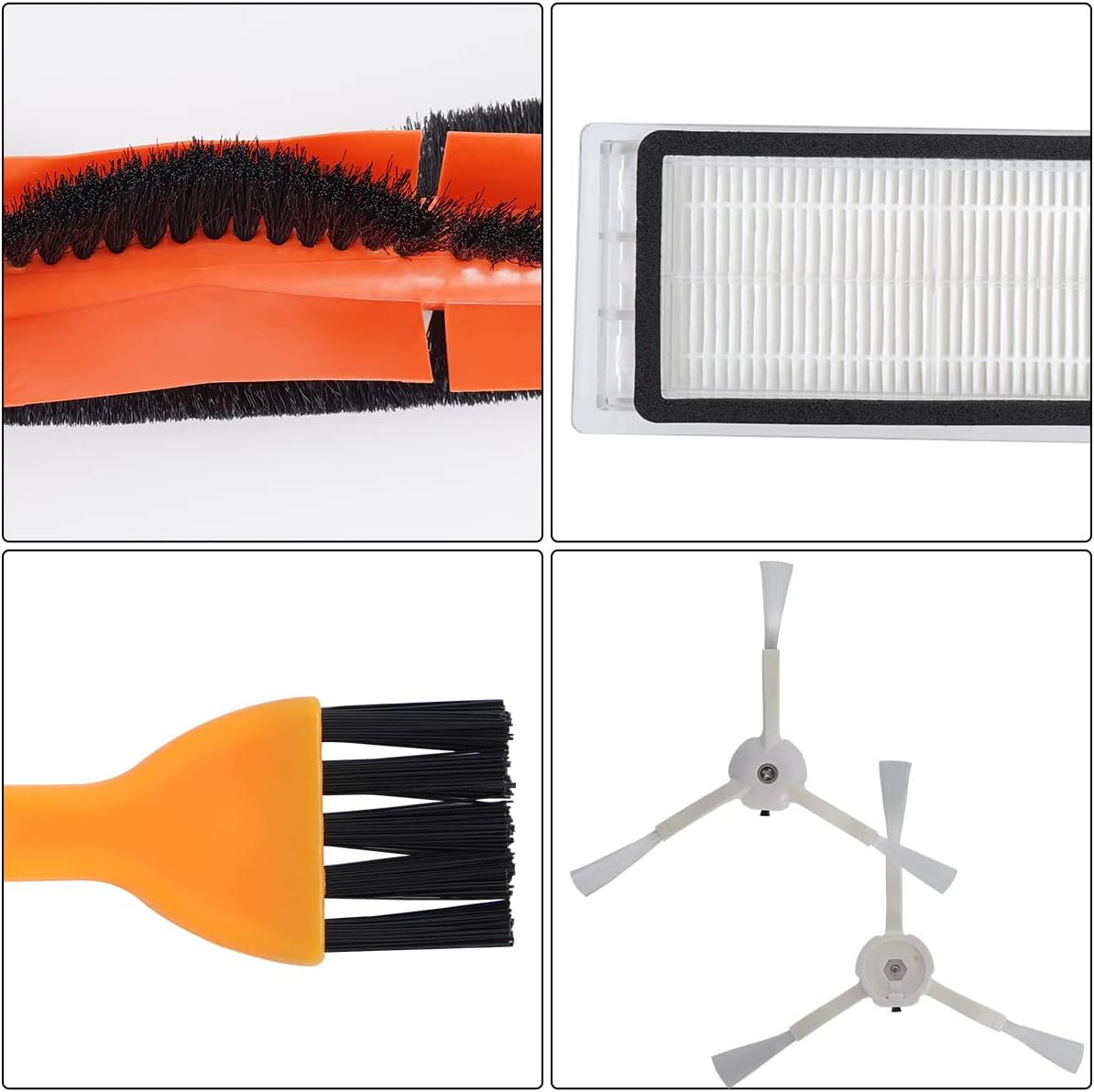 HEPA Filter Side Brush Main Brush for Xiaomi MI Robot Vacuum 2 Roborock S50 S51 - Image 3