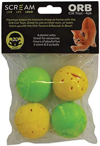 Cat Toy, Yellow