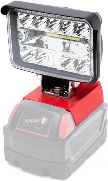 3 Inch LED Work Light for Milwaukee M18 20V Lithium Batteries Super Bright