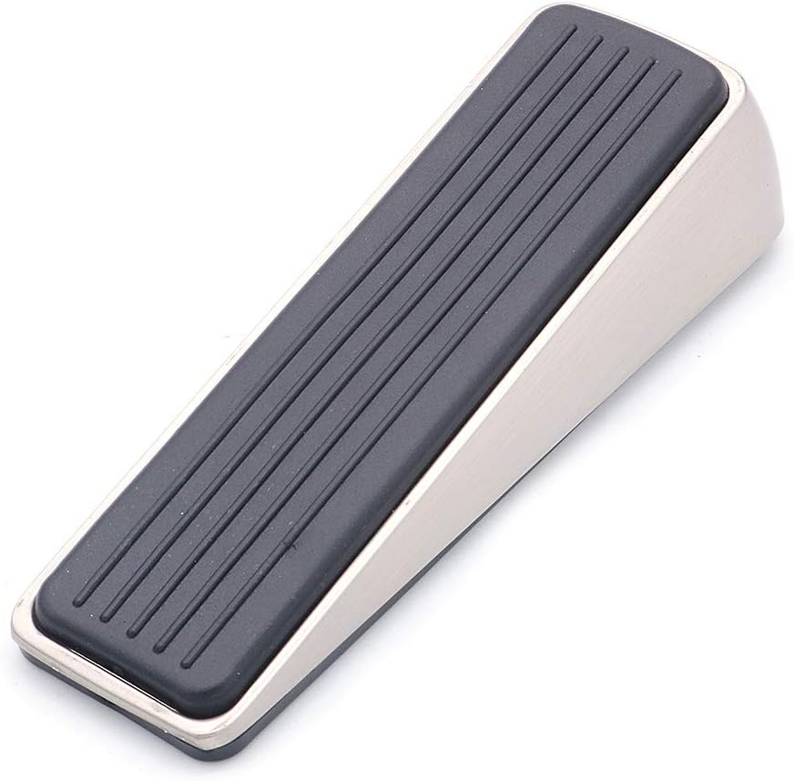 Set of 4 Door Stop, Mounting Free, Zinc Alloy Made, Door Buffers with Rubber - Image 2