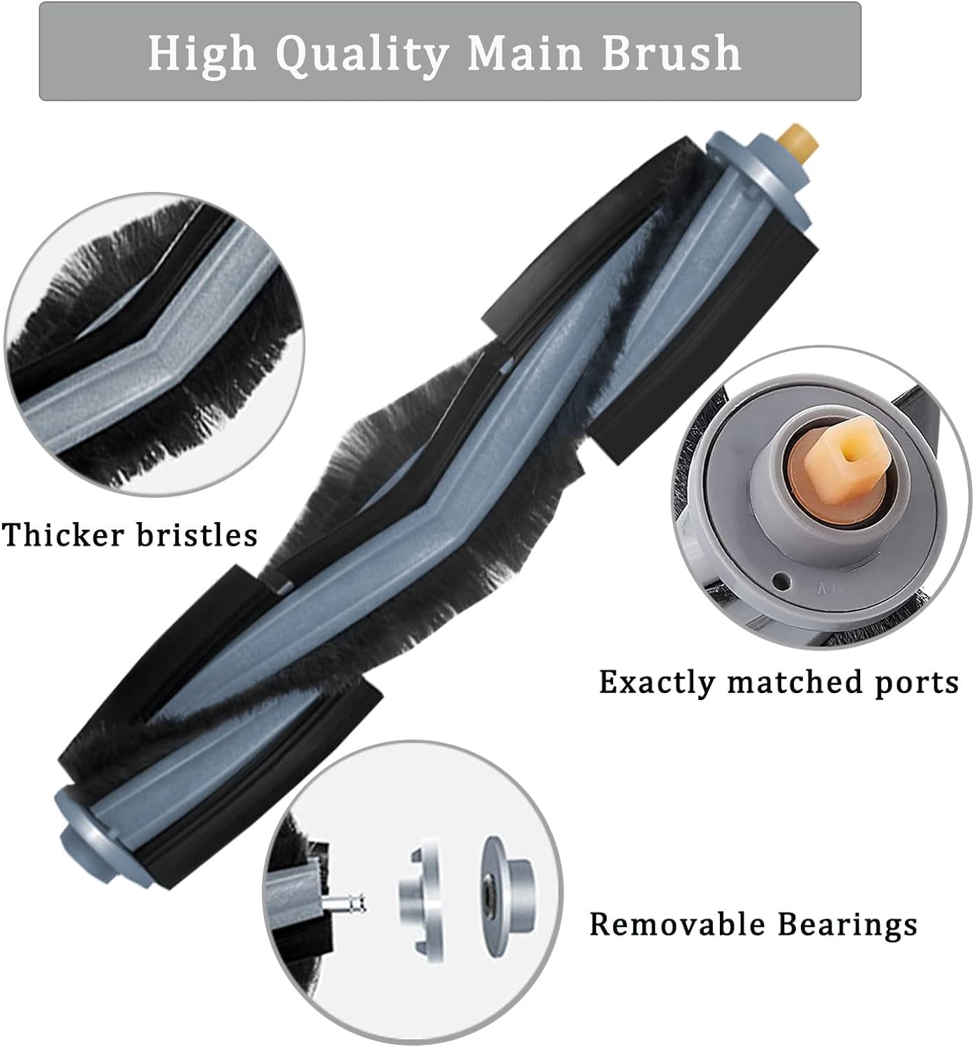 13PCS Replacement Accessories Spare Part for Ecovacs Deebot T20 PRO, T20 PRO - Image 2