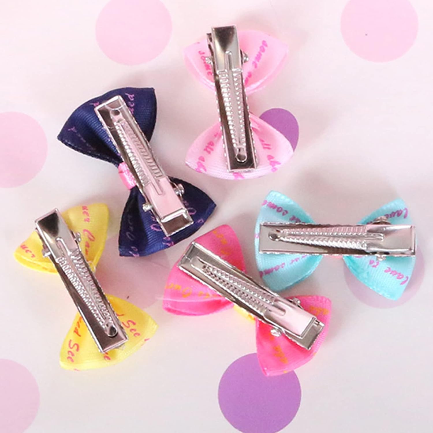 Pet Dog Hair Bows Clips, Pet Small Dog Grooming Bows with Metal Clips for Dog - Image 7