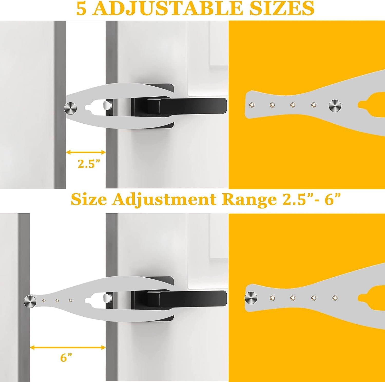 Pet Door Latch Holder Cat Door Bracket Latch, 2Pcs Cat Paw Shaped Cat Door - Image 3