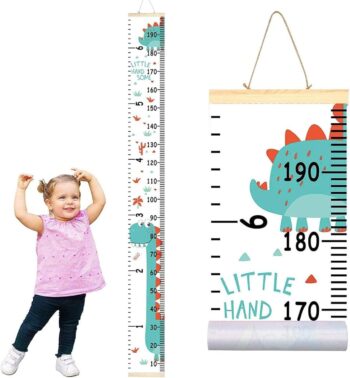 Child Growth Chart, Baby Growth Chart Kids Height Wall Chart Hanging