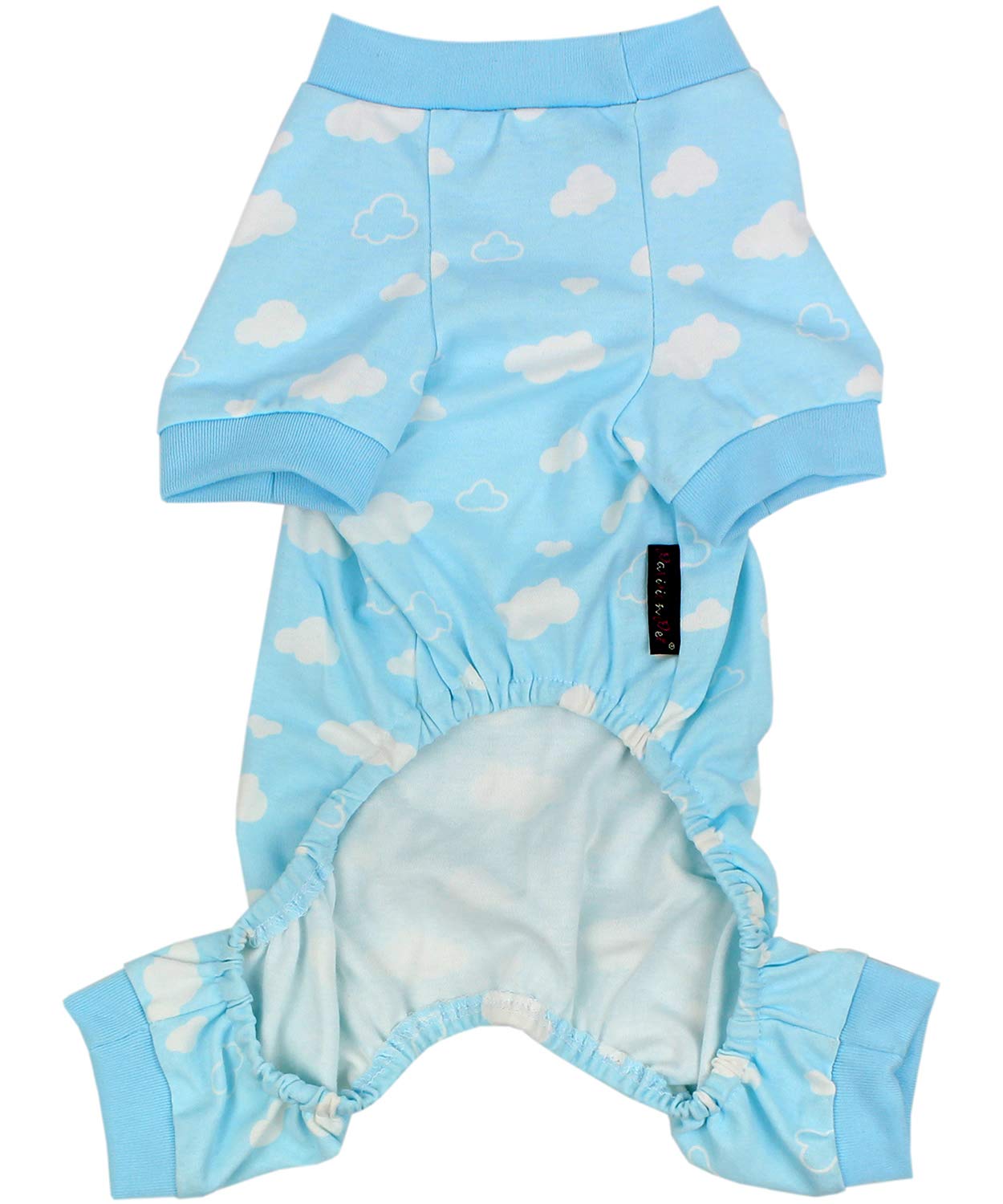 Parisian Pet Dog Pajamas - Cute Cat/Dog Onesie, Size XL - Blue Cloud - Ideal - Image 2