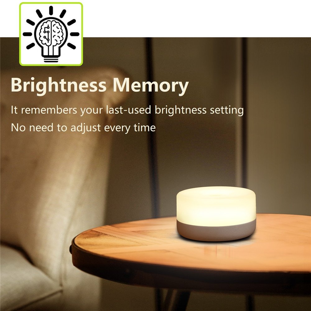 Baby Night Light, Rechargeable Mini Touch Light, Wireless LED Night Lights - Image 4