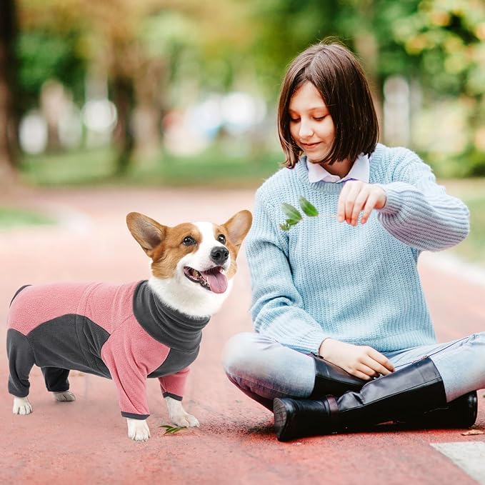 Dog Winter Coat Warm Fleece Jacket for Small Medium Large Dog Full Body Dog - Image 6