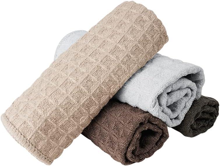 Barista Micro Cloth 4 Pack Microfiber Barista Cleaning Towels Coffee Cleaning - Image 2
