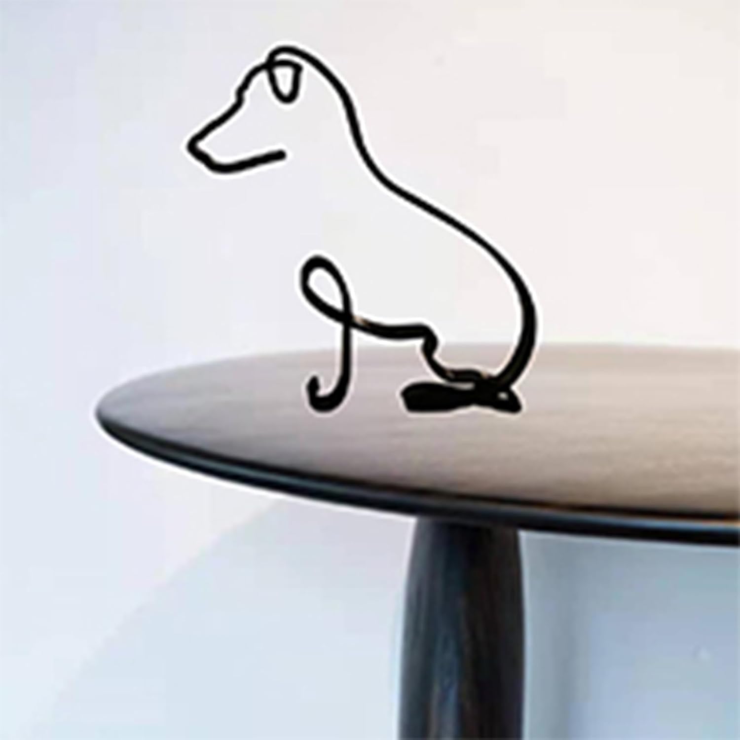 Dog Minimalist Art Sculpture, Personalized Metal Abstract Metal Line Crafts - Image 2