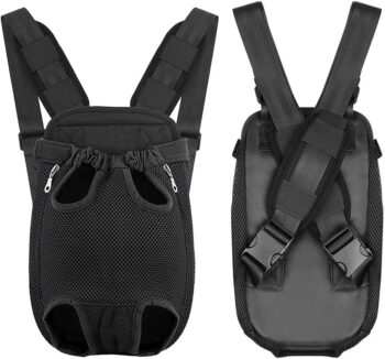 Pet Carrier Backpack, Adjustable Pet Front Cat Dog Carrier Backpack Travel Bag