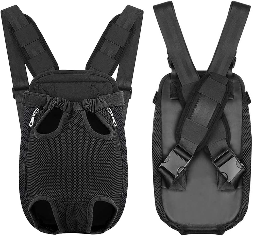 Pet Carrier Backpack, Adjustable Pet Front Cat Dog Carrier Backpack Travel Bag