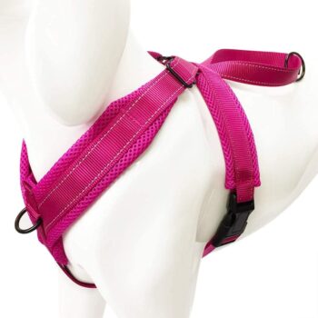 Dog Harness No Pull Pet Adjustable Reflective Breathable Outdoor Vest