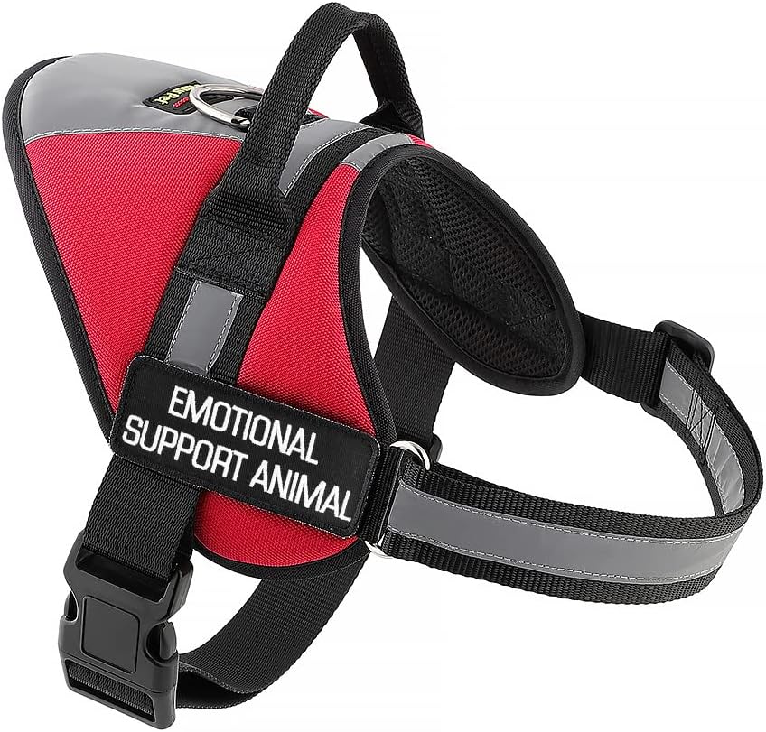 No Pull Emotional Support Dog Vest Harness for Service Dogs,Adjustable Harness