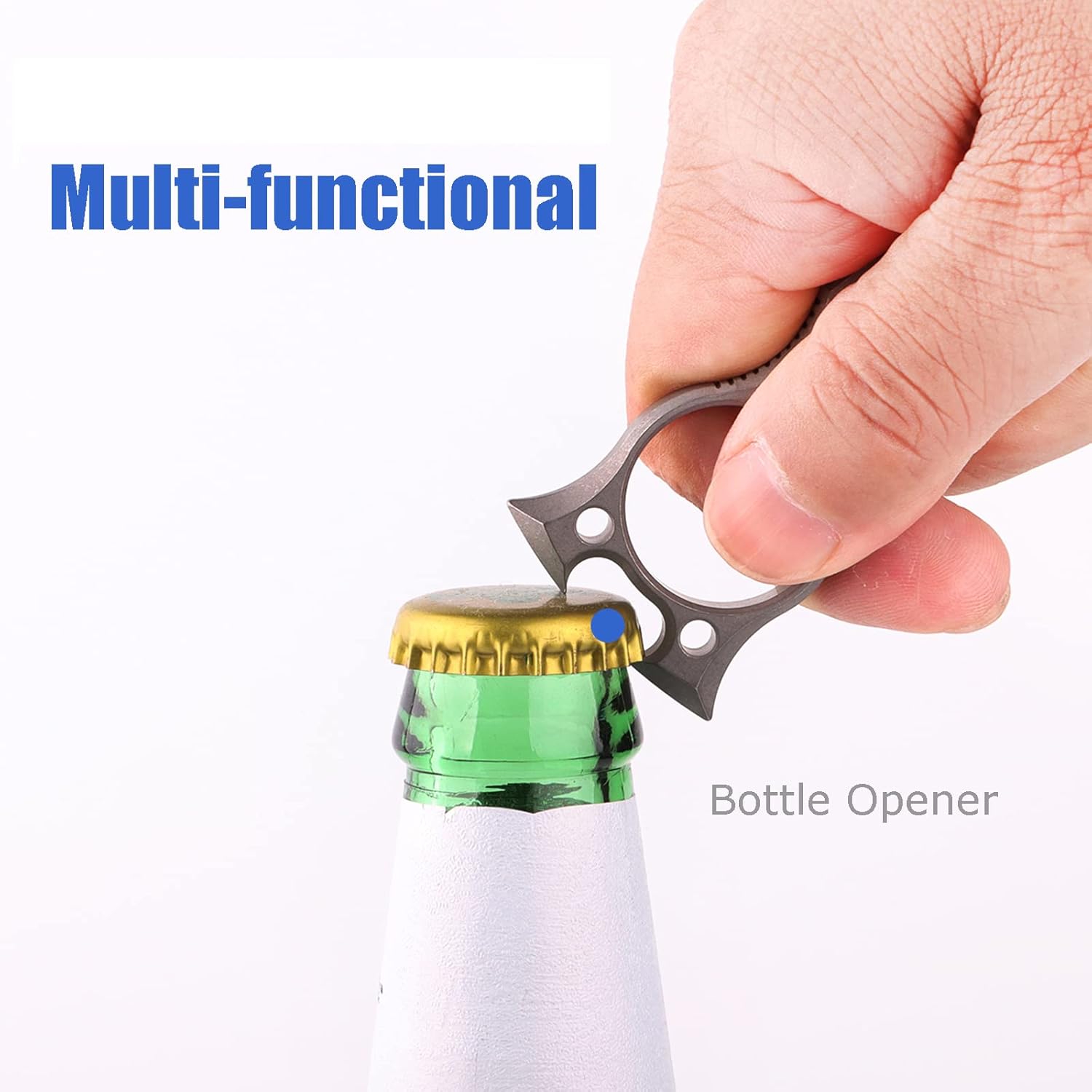 EDC Multi Tool with Wrench Bottle Opener Pry Bar Function Mini Portable - Image 5