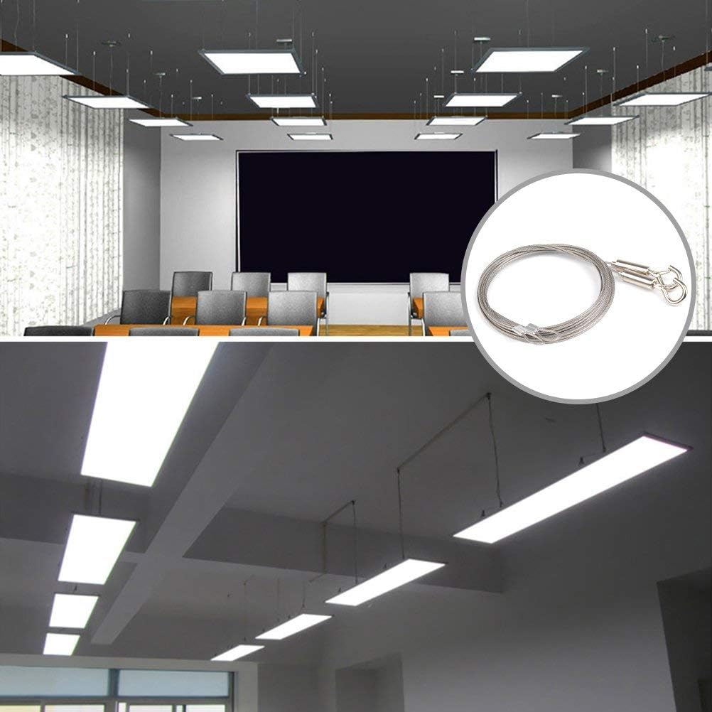 2PCS Adjustable Picture Hanging Wire Kit 2m x 1.5mm Heavy Duty Mirror Hanging - Image 6