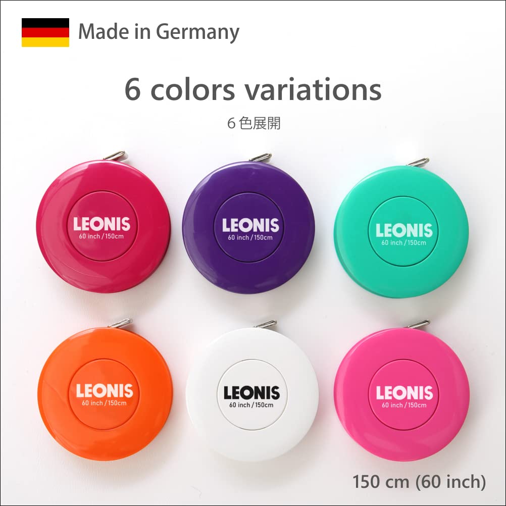 Spring Tape Measure 60 inch / 150 cm 1pc White - Image 9