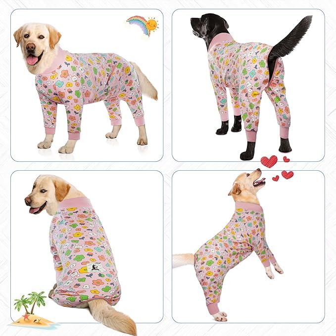 Dog Recovery Suit, Dog Onesies for Large Dogs,Dog Shedding Suit,Dog Surgical - Image 5