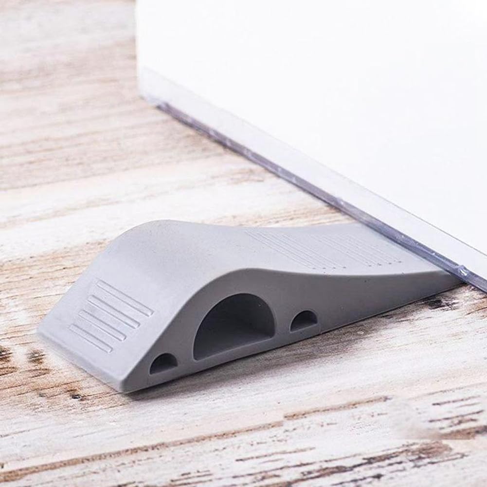 Rubber Door Stopper Security Door Stop Wedge Heavy Duty Door Stop Wedge for All - Image 3