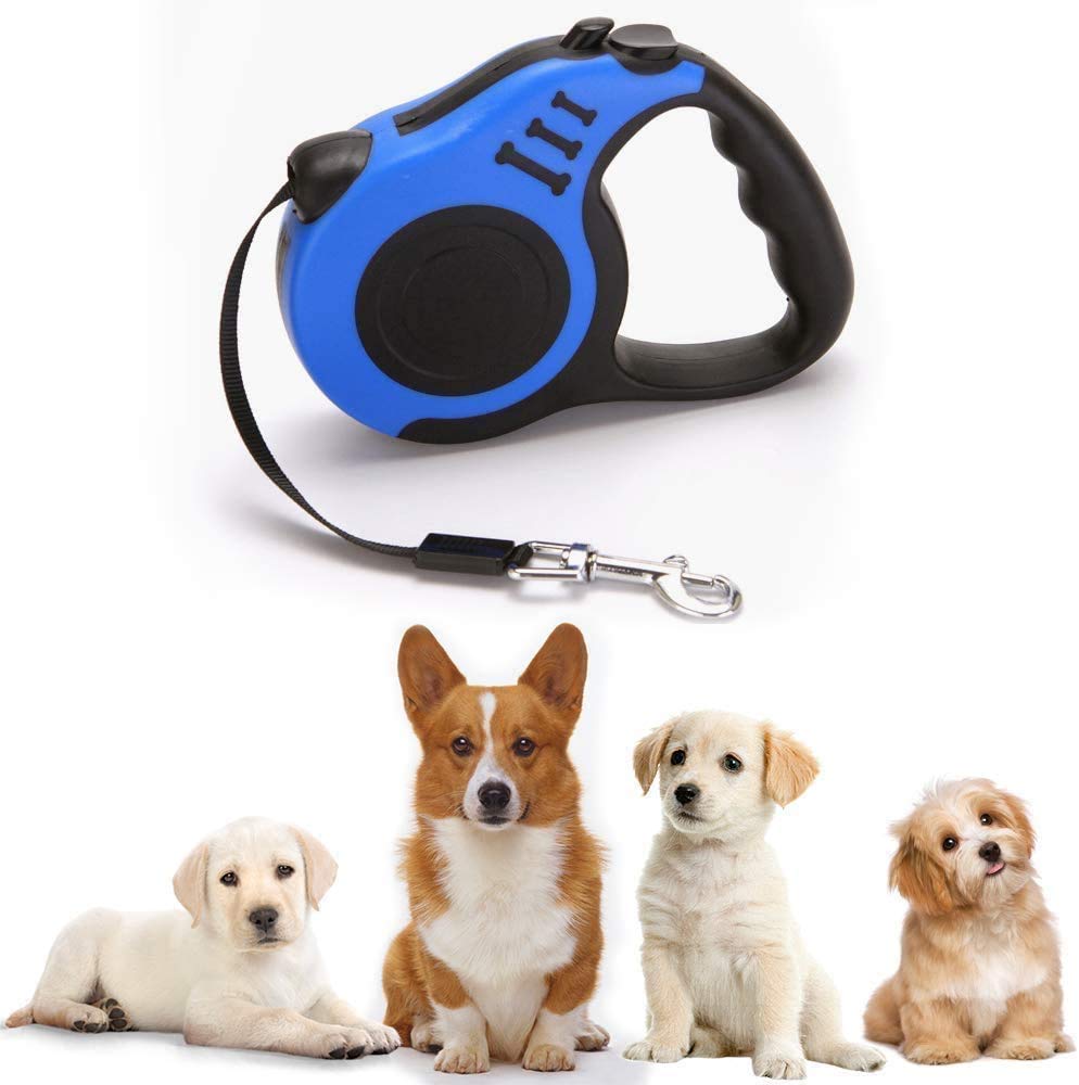 Retractable Dog Leash, 5M/16 Ft Dog Walking Leash for Small to Large Dogs - Image 4