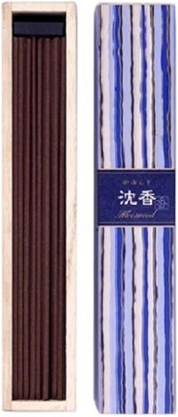 Nippon Kodo Kayuragi Japanese Incense Sticks - Aloeswood 40 Sticks