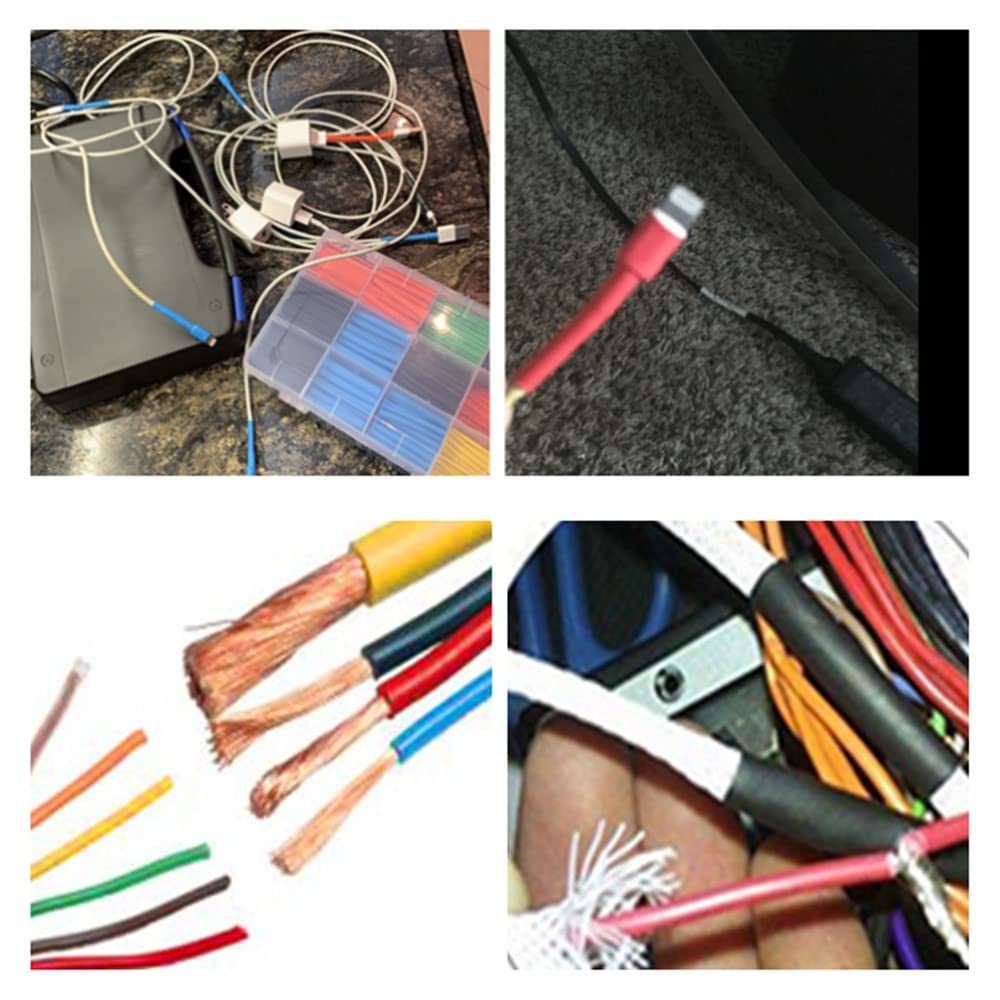 560PCS Heat Shrink Tubing Assortment 2:1 Electric Insulation Heat Shrink Tube - Image 5