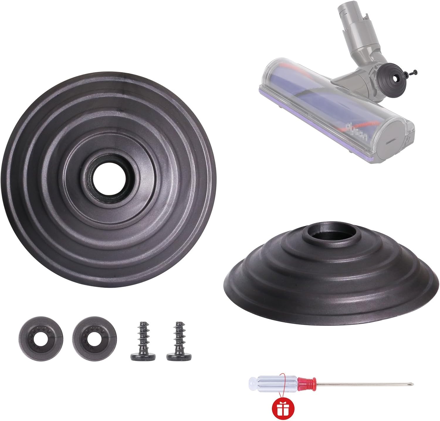 Ball Wheel Replacement for Dyson V6 V7 V8 V10 V11 V12 DC58 DC59 DC62 DC74