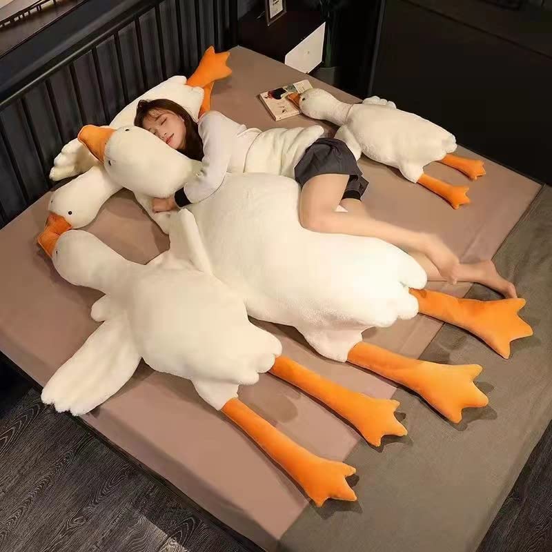 Huge Goose Stuffed Animal, Cute Plush Toy, Super Soft Hugging Pillow - Image 3