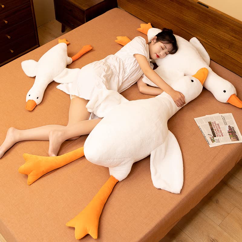 Huge Goose Stuffed Animal, Cute Plush Toy, Super Soft Hugging Pillow - Image 4