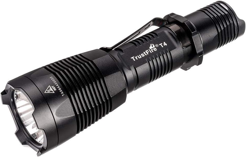 LED Tactical Torch 1000 Lumens IPX8 Flashlight - Professional Tac Light Torch