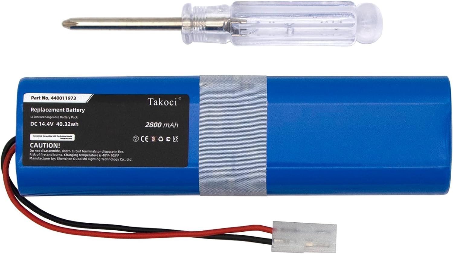 Replacement Battery for Hoover Rogue 970 Series Robot Vacuum fits Part Number