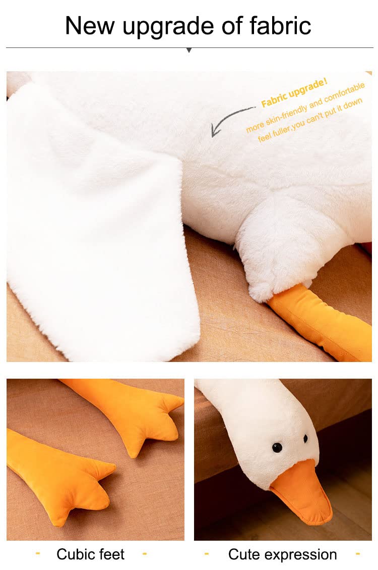 Huge Goose Stuffed Animal, Cute Plush Toy, Super Soft Hugging Pillow - Image 5