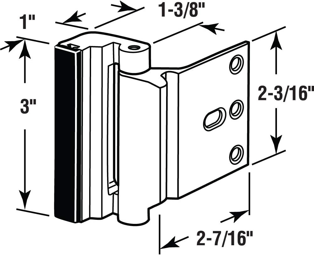 Door Reinforcement Lock – Add Extra, High to Your Home and Prevent - Image 3