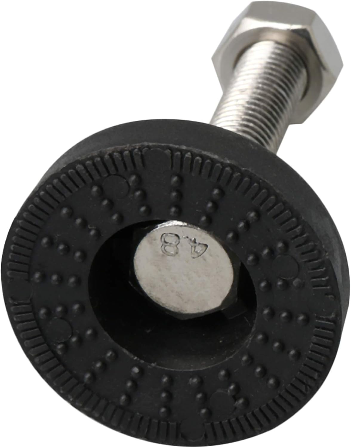 M12 x 50mm Thread Screw On Type Adjustable Furniture Levelling Feet Pack of 4 - Image 3