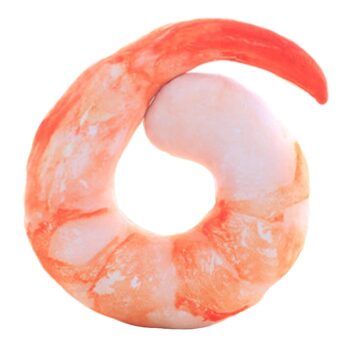 Shrimp Meat U Shaped Neck Pillow Throw Pillow Cushion Plush