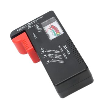 Battery Tester, Universal Digital Battery Checker for Household Batteries