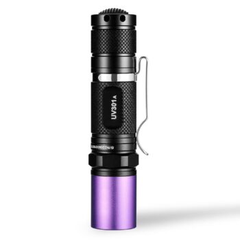 Black Light UV Flashlight with South Korea UV 395nm LED Source