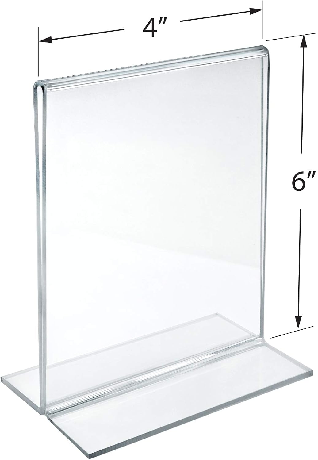 4-Inch by 6-Inch Vertical Double-Sided Stand Up Sign Holder, 10 Count - Image 6