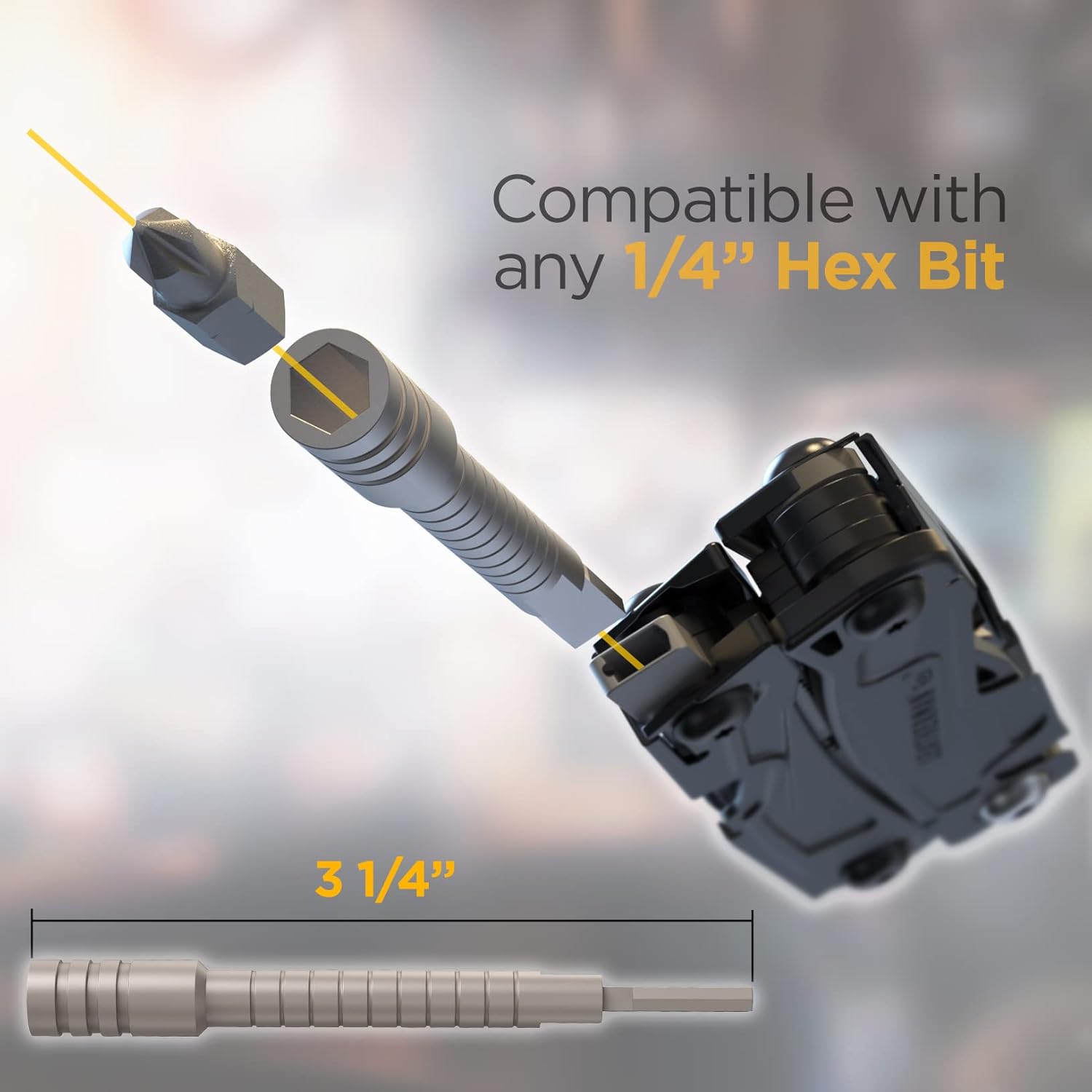 Multi-tool Bit Driver Extender - Compatible with Leatherman - Image 5