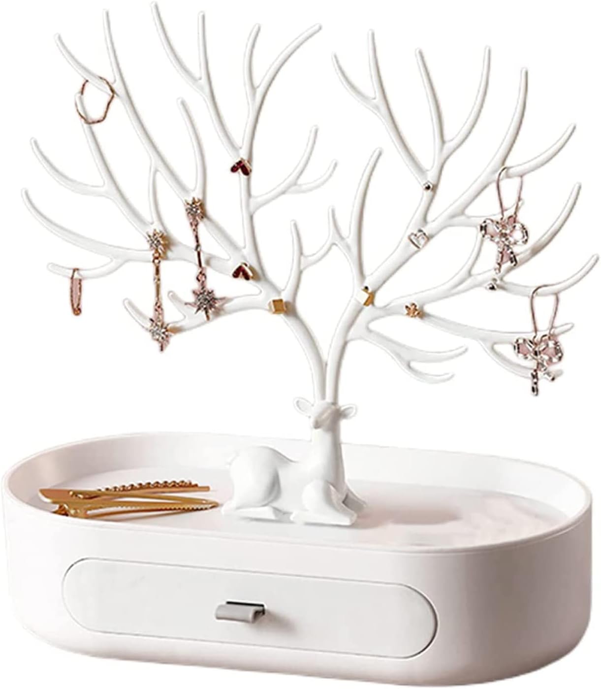 Antler Jewellery Stand, Deer Horn Tree Stand, Necklace Storage Display Rack